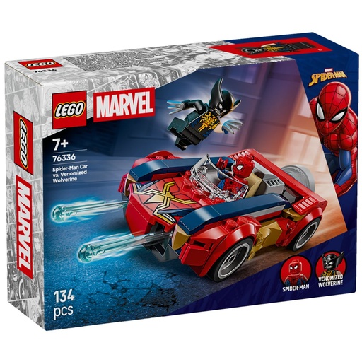 [5702018063194] LEGO 76336 Marvel Spider-Man Car vs. Venomized Wolverine