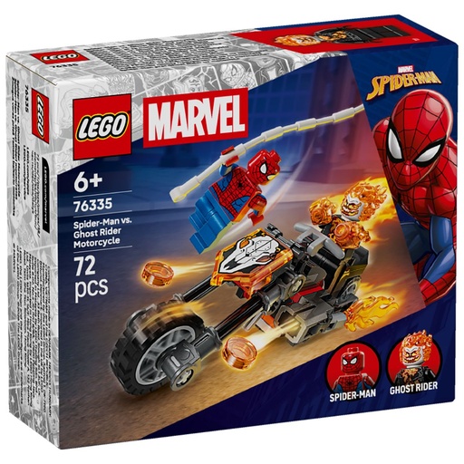 [5702018063187] LEGO 76335 Marvel Spider-Man vs. Ghost Rider Motorcycle