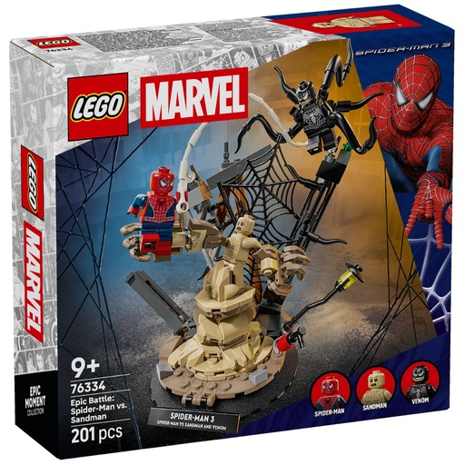 [5702018063170] LEGO 76334 Marvel Epic Battle Spider-Man vs. Sandman