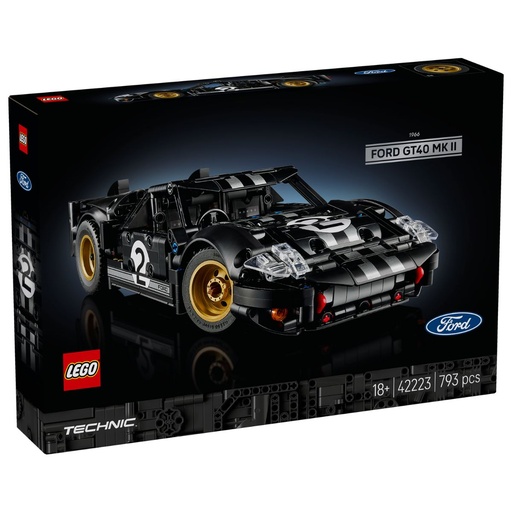 [5702018067048] LEGO 42223 Technic 1966 Ford GT40 MKII Race Car
