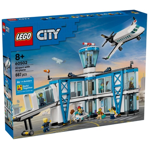 [5702018056929] LEGO 60502 City Airport with Airplane