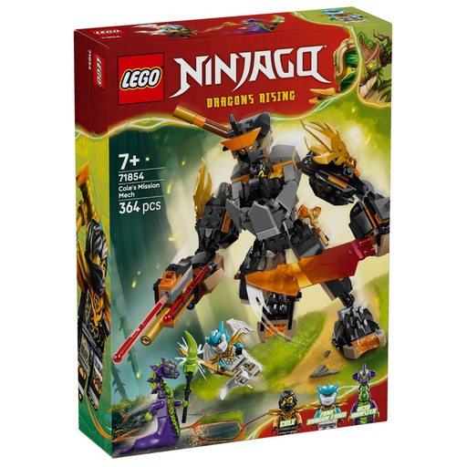 [5702018031988] LEGO 71854 Ninjago Cole's Mission Mech n Dragon Zane