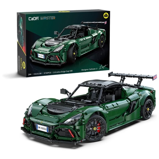 [6948061929639] CaDA C61511W 1:8 Lotus Car Exige Cup 430