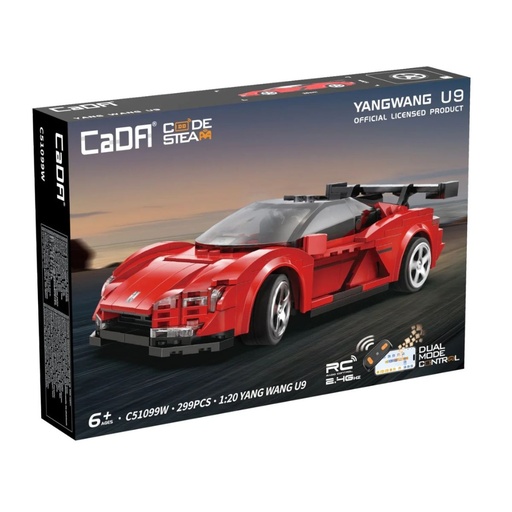 [6948061931328] CaDA C51099W R/C 1:20 Yangwang U9 Building Set
