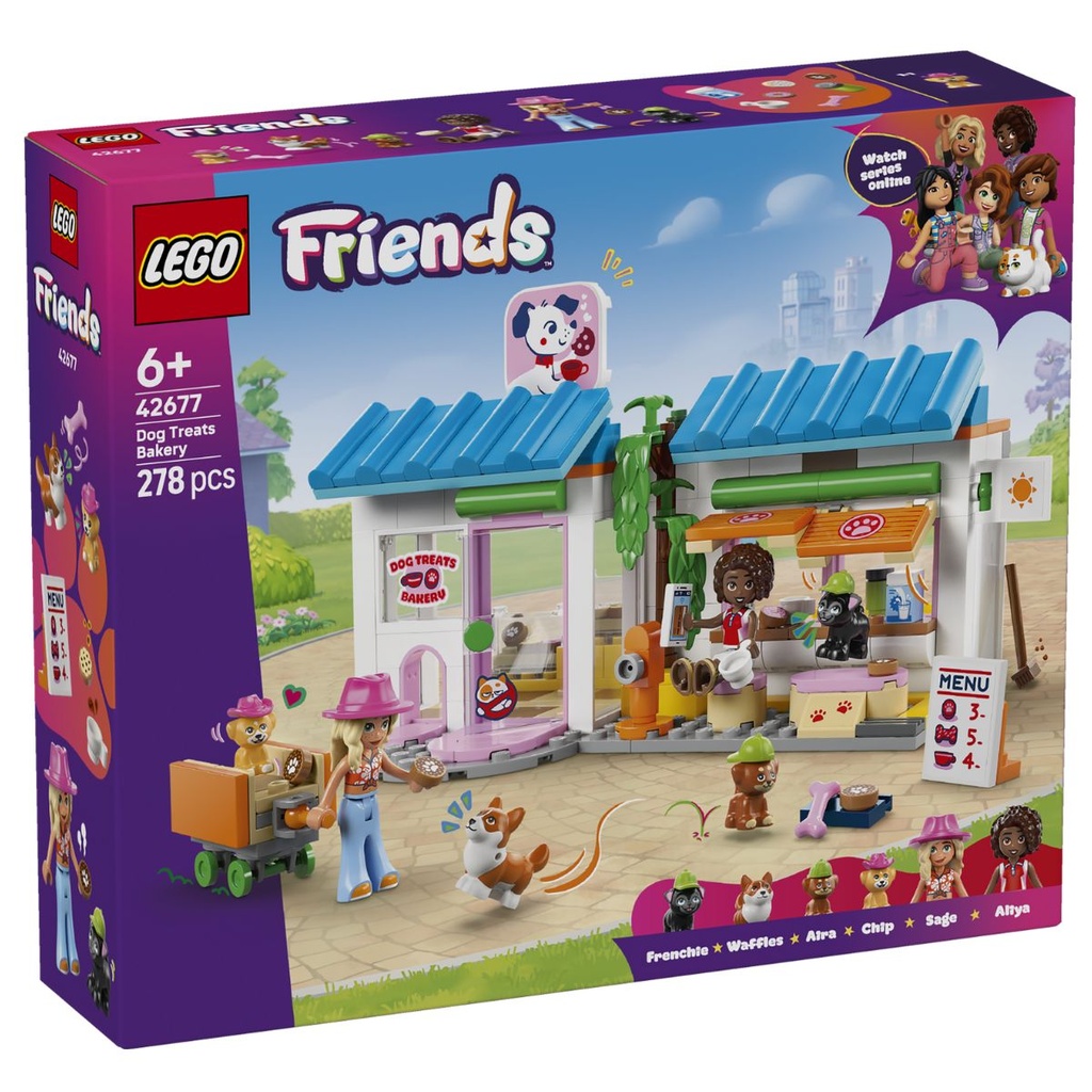 LEGO 42677 Friends Dog Treats Bakery