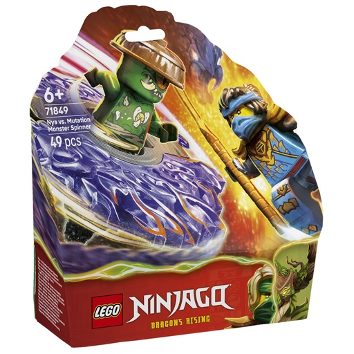 [5702018033982] LEGO 71849 NINJAGO Nya vs. Mutation Monster Spinner