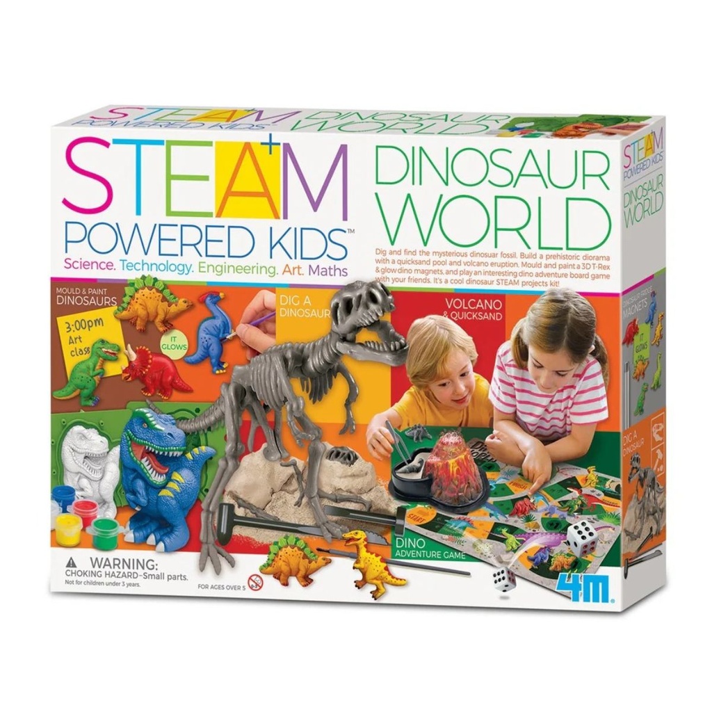 4M STEAM Dinosaur World