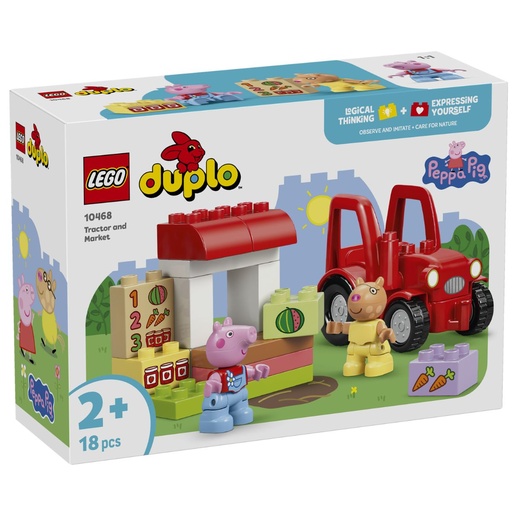 [5702018056493] LEGO 10468 DUPLO Peppa Pig Tractor and Market