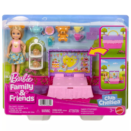 [194735338801] Barbie Family and Friends Club Chelsea Playset