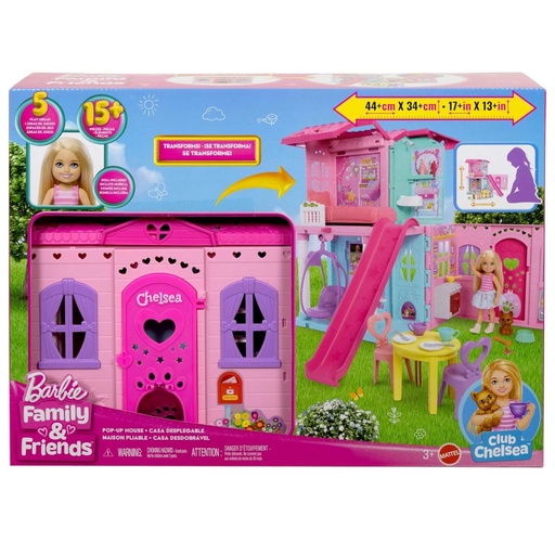 [194735307111] Barbie Chelsea Pop Up House