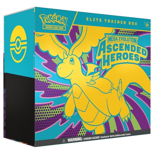 [196214132474] Pokemon ME Ascended Heroes Elite Trainer Box