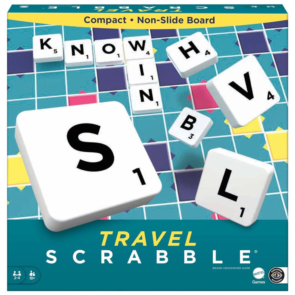 Mattel Games Scrabble Travel