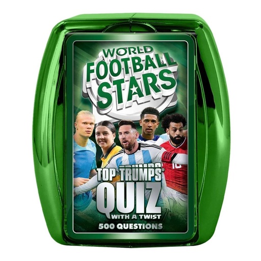 [5036905058391] Top Trumps World Football Stars Quiz Game