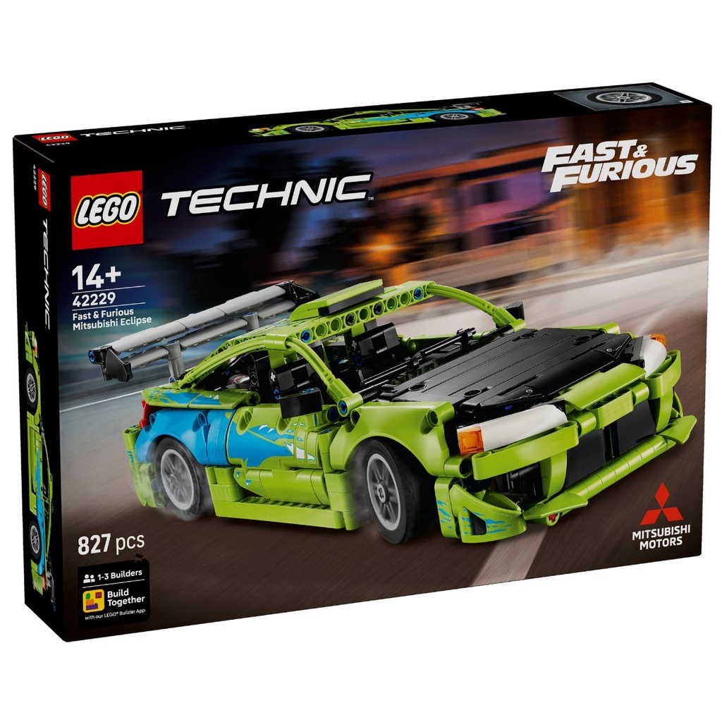 LEGO 42229 Technic Fast and Furious Mitsubishi Eclipse Car