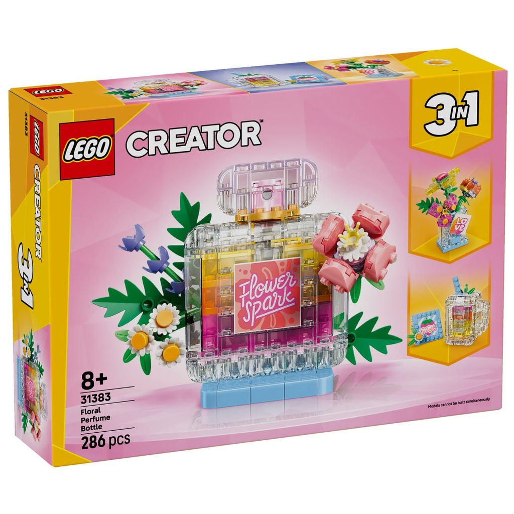 LEGO 31383 Creator Floral Decor Perfume Bottle