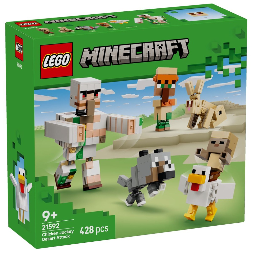 LEGO 21592 Minecraft Chicken Jockey Desert Attack