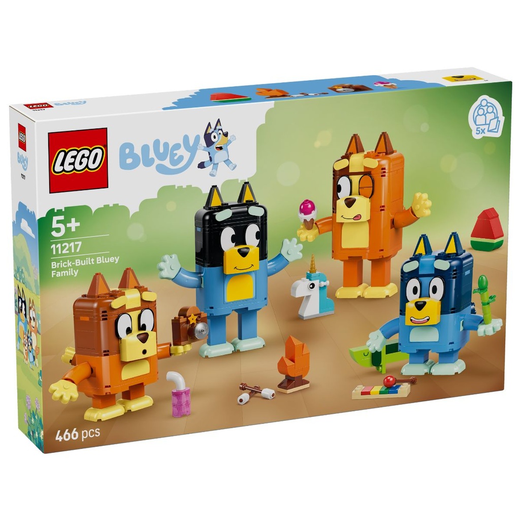 LEGO 11217 Bluey Brick-Built Bluey Family