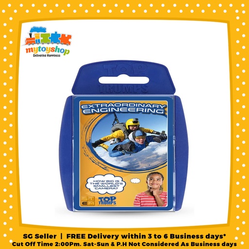 [885996002418] Top Trumps Extraordinary Engineering