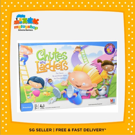 [032244045554] Hasbro Gaming Chutes and Ladders Board Game