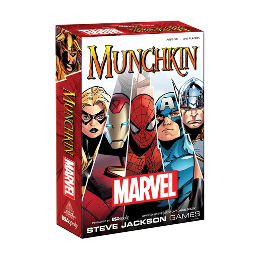 [1108120,700304047342] Munchkin Marvel Edition