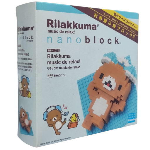 [146651,4972825146651] Nanoblock Rilakkuma music de relax