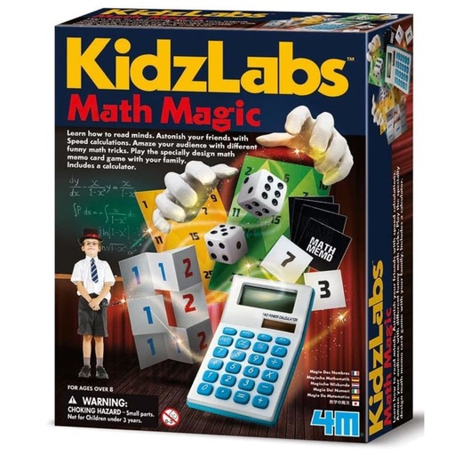 [4893156032935] 4M KidzLabs Math Magic Kit