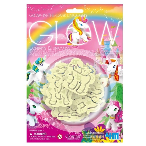 [4893156059390] 4M Glow In the Dark Unicorns