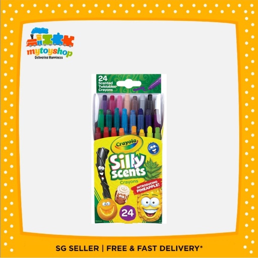 [071662096243] Crayola Silly Scents 24ct Crayons