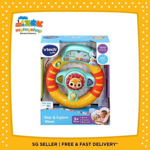 [3417765366031] Vtech Roar n Explore Wheel