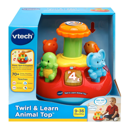 [3417761863008] Vtech Twirl &amp; Learn Animal Top