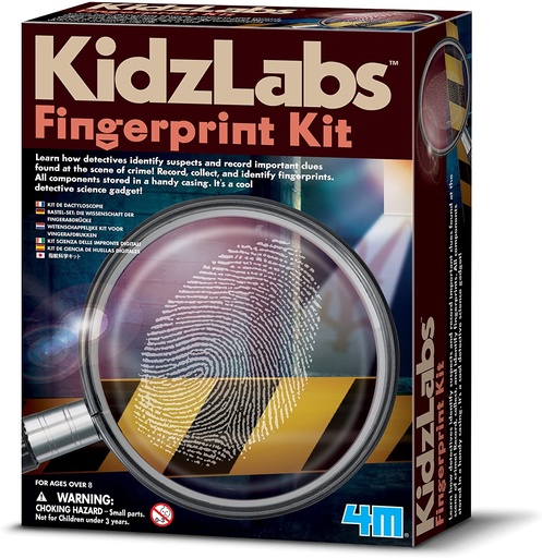 [4893156032485] 4M Detective Science Finger Print