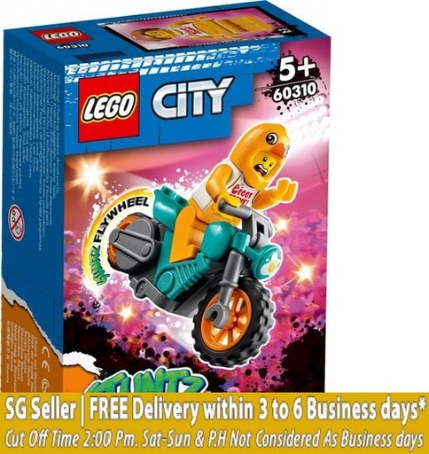 [5702017024226, 60310] LEGO 60310 City Chicken Stunt Bike