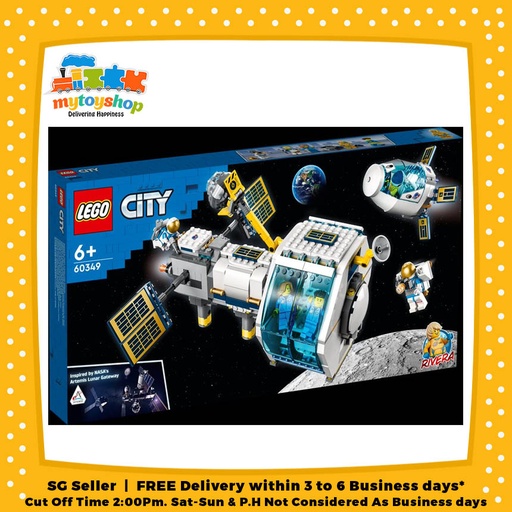 [5702017161761,60349] LEGO 60349 City Lunar Space Station