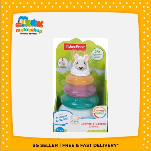 [887961706260] Fisher Price Light and Colours Llama