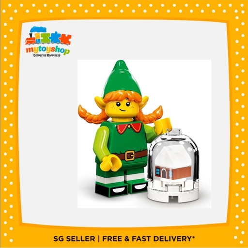 [5702017154503-5] LEGO 71034 Christmas Elf Minifigure