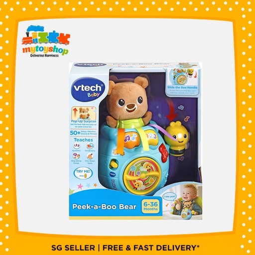 [3417765283031] Vtech Peek A Boo Bear