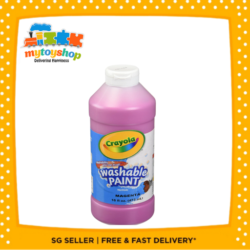 [071662592691] Crayola Washable Paint 16 oz. Magenta