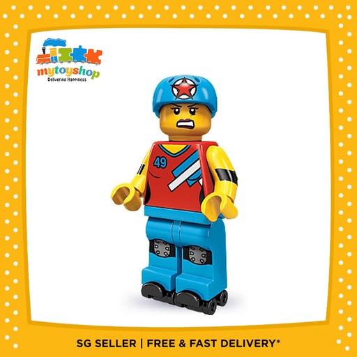 [5702014973497-8] Lego 71000 Roller Derby Girl Minifigure