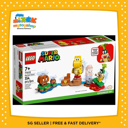 [5702017229461] LEGO 71412 Mario Big Bad Island Expansion Set