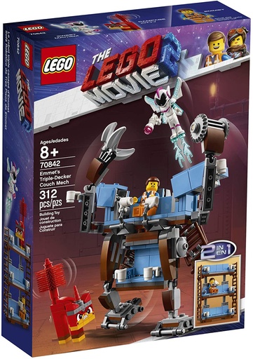[5702016498493] LEGO MOVIE 2 70842 Emmet's Triple Decker Couch Mech