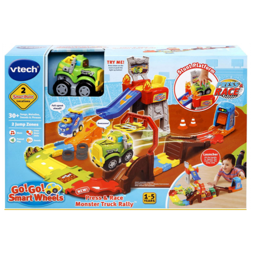 [3417765037009] VTech Go! Go!  Press and Race Monster Truck Rally