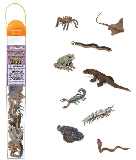 [095866679507] Safari Ltd Venomous Creatures Toobs