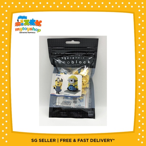 [NNMinions-DAVE] Nanoblock Universal Studio Japan Minions Dave Character