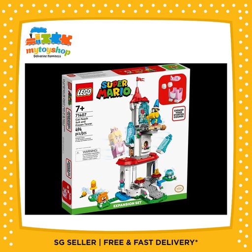 [5702017155272] LEGO 71407 SM Cat Peach Suit and Frozen Tower Expansion Set