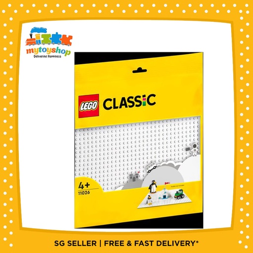 [5702017185217] LEGO 11026 Classic White Baseplate