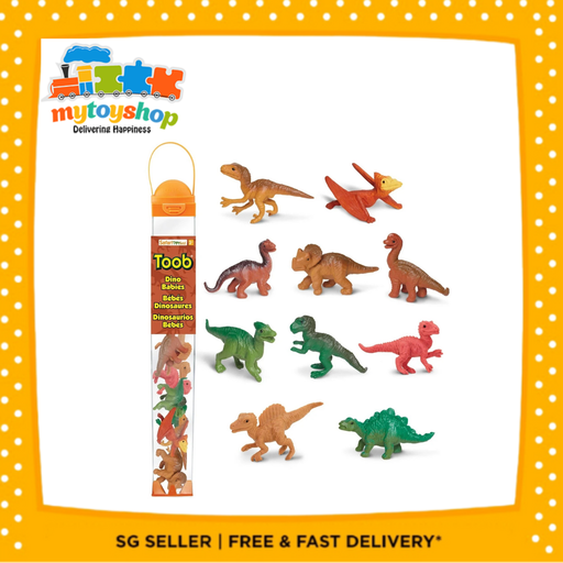 [095866680107] Safari Ltd Dino Babies Toobs