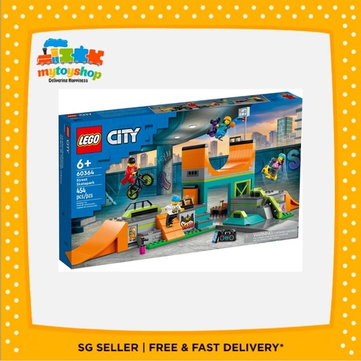 [5702017415642] LEGO 60364 City Street Skate Park