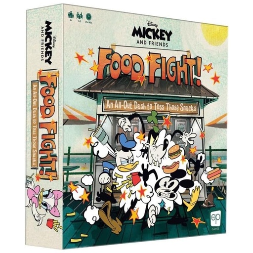 [700304155450] Disney Mickey and Friends Food Fight Board Game