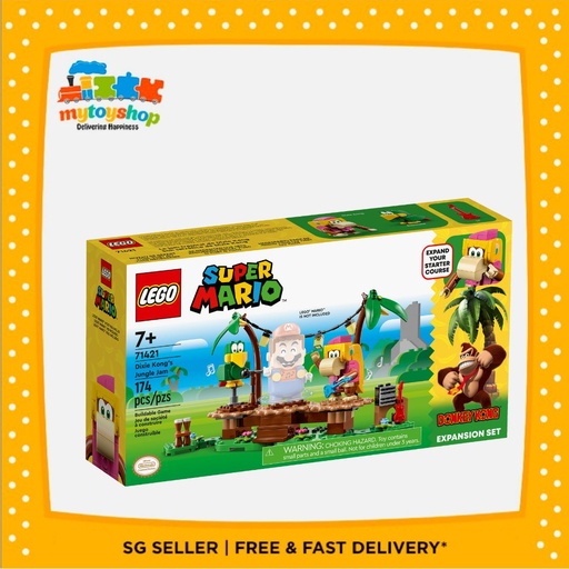 [5702017415734] LEGO 71421 Super Mario Dixie Kong's Jungle Jam Expansion Set