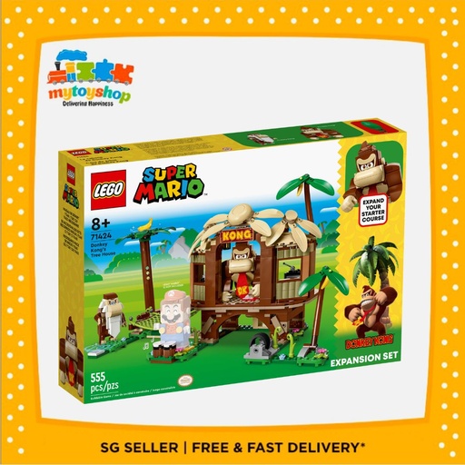 [5702017415765] LEGO 71424 Super Mario Donkey Kong's Tree House Expansion Set